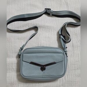 Botkier Valentina Mini Camera Crossbody Cadet Blue/Gunmetal OS